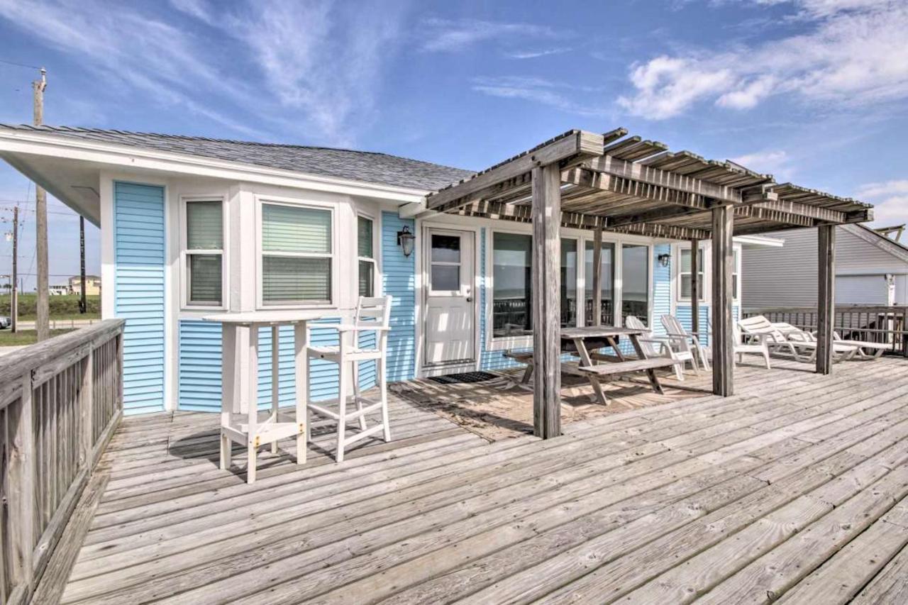 Villa Gulf Front Retreat Galveston Exterior foto
