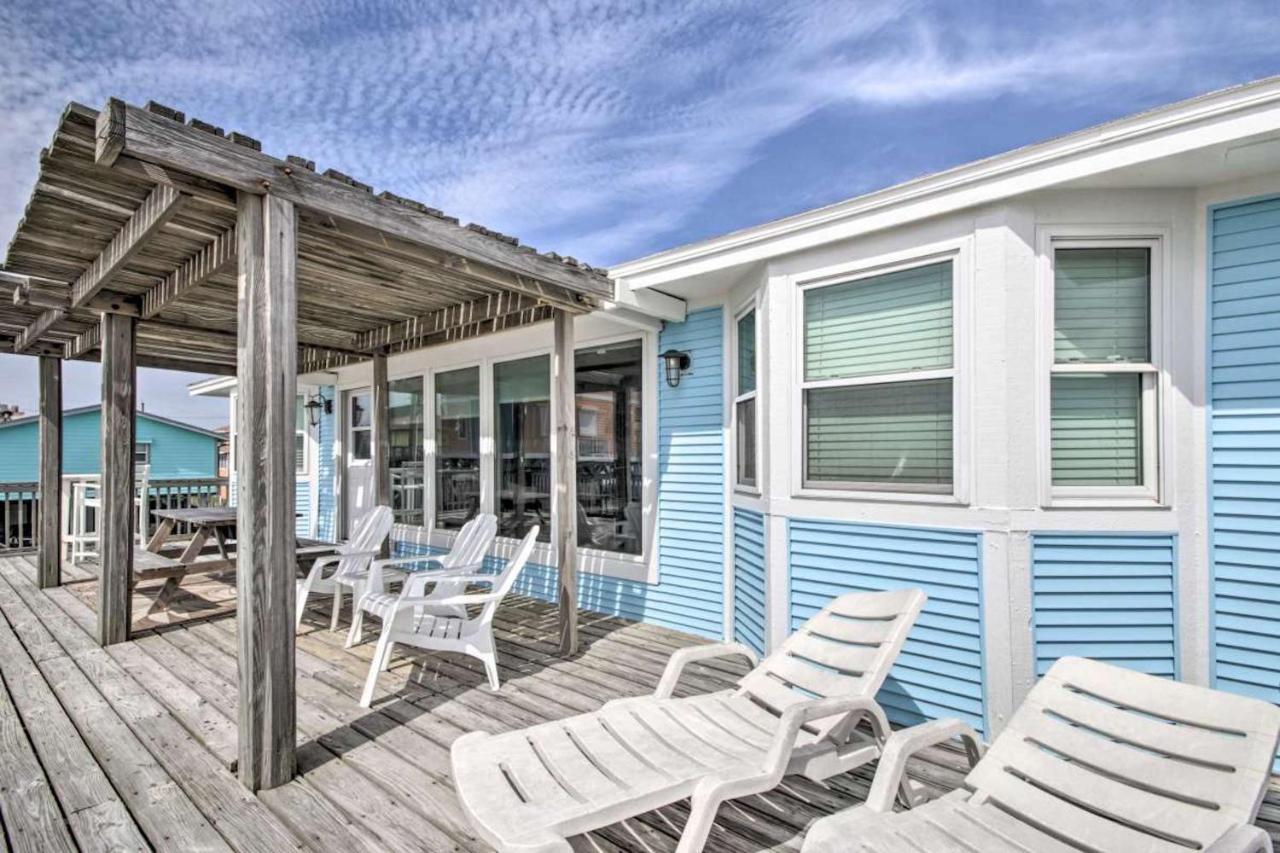 Villa Gulf Front Retreat Galveston Exterior foto